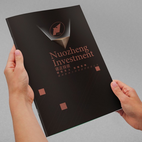 企业画册设计-四川投资管理公司形象宣传册设计效果图|投资管理企业品牌画册设计印刷制作